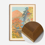 Saruiwa, Shiobara - Oak Wood frame