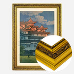 Shirasagi Castle - Gold Ornate frame